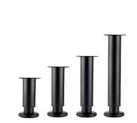 DSFIHJO Rehausseur De Meuble Pieds de Meubles Support réglables 2 pièces, Pieds Table télescopiques, Cadre Fond lit, utilisés for Les Tables, Cadres et canapés(18-30cm(2pcs))