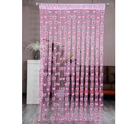 DSFIHJO Rideau Porte Corde Rideau de séparation à Franges décoration Cordon d'amour Bicolore Romantique Travers Le Rideau Fini Tige 39.37 * 78.74in pour Porte