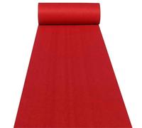 DSFVERVD Tapis de Mariage Tapis Rouge for décoration d'allée de Mariage, Tapis d'intérieur et d'extérieur, Festivals, célébrations, événements fêtes