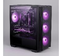 DSGate PC Gamer ¿ AMD Ryzen 5 5500 4,2 GHz ¿ Intel Arc B580 12 Go GDDR6 ¿ 16 Go RAM DDR4 ¿ 512 Go SSD ¿ Windows 11 ¿ WiFi