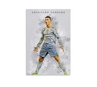 DSGFR Cristiano Ronaldo 13 Superstar du football Toile d'art, affiche et art mural, impression d'image, décor moderne pour chambre familiale, 40 x 60 cm