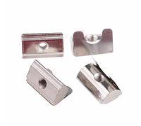 DShanLa Drop d'écrou T avec Feuille à Ressort pour Extrusion d'aluminium avec Profil 3030/4040/4545 Série DShanLa (Size : 30S 40S M4 20PCS)
