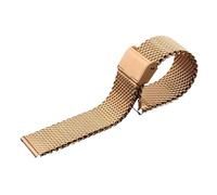 DSHDFJ Bracelet de montre en maille fine en acier inoxydable milanais 18 mm, 20 mm, 22 mm, 24 mm, 18mm