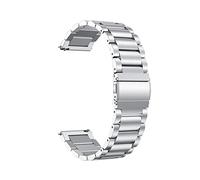 DSHDFJ Bracelets en acier inoxydable pour Garmin Forerunner 55 245 645M Bracelet de montre intelligente Sangles en métal pour approche S40 S12 S42. Correction, For Forerunner 645