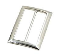 DSHDFJ DIY. Boucle en métal tri glute réglage rouleau rectangulaire anneau cuir artisanat accessoires adaptés pour sac ceinture sac à dos 30 pièces, Silver 1., 40MM