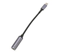dsheng Câble DC vers Type C Adaptateur DC6514 Mâle 6,5 Mm X 1,4 Mm Câble d'alimentation 100 W 17,4 Cm Cordon en Tissu Câble Métallique Adaptateur Cordon Câble Câbles USB