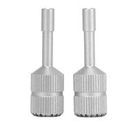 dsheng Drone Télécommande Joystick, Finition CNC Design Ergonomique Haute Dureté Télécommande Pouce Bascule Contrôle Précis 2pcs Alliage d'Aluminium pour Mini 3 Pro (Ti Couleur)