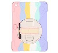 dsheng Étui pour Tablette, étui Pratique pour Clavier de Tablette Multi Cover avec Dragonne de Remplacement (Rose coloré)