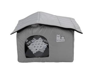 dsheng Maison Rafraîchissante avec 10 Packs de Glace pour Chat et Chien, Niche D'intérieur pour Chiots en Été