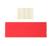 dsheng Porte-capsule de café, Support de Dosette de café à Mural en Plastique Rouge Peu Encombrant pour Cuisine pour Membre de la Famille (Adhésif)