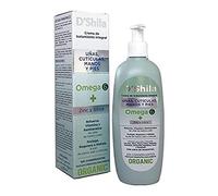 DSHILA CREMA MANOS Y UÑAS OMEGA-6 - supplément complet conçu pour la routine de tous les jours, favorise le bien-être lorsqu’il est utilisé de façon continue, contenance 250 ml et devient un allié fia
