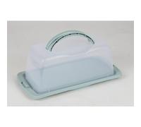 DSI Fresh Line Bac de cuisine, boîte à gâteaux, 39x19x15cm, pour conserver & transporter des produits de boulangerie, avec mécanisme d'encliquetage stable (blanc)