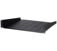 DSIT 19 Pouces Etagère de 450mm de Profondeur 2U pour Baies murales de 600 mm de Profondeur (Max. 12 kg) - Noir