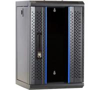 DSIT 9 U, baie serveur 10", avec porte vitrée (LxPxH) 312x310x486mm (DS10-3309)