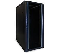 DSIT Baie de Serveur 27U avec Porte en Verre 600x1000x1400mm (LXPXH) - Noir