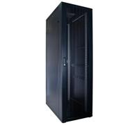 DSIT Baie de Serveur 42U avec Porte perforée 600x1000x2000mm (LXPXH) - Noir