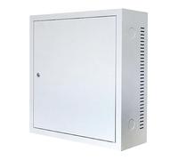 DSIT Baie Murale 3U avec Porte métallique 185mm de Profondeur - Blanc