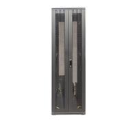 DSIT Baie Serveur 47U avec Double Porte Avant et arrière perforée 600x800x2200mm (LxPxH) - Noir