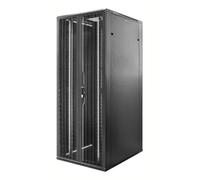DSIT Baie Serveur 47U avec Double Porte Avant et arrière perforée 800x1000x2200mm (LxPxH) - Noir