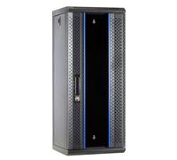 DSIT Kit 10 pouces : armoire réseau murale 15HE - rails de rack - multiprise - barre de guidage de câbles - panneau de brassage CAT6A STP