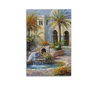 DSJXJZ Toile murale décorative religieuse islamique avec Mahomet - Décoration murale moderne pour chambre à coucher - 20 x 30 cm
