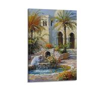 DSJXJZ Toile murale décorative religieuse islamique avec Mahomet - Décoration murale moderne pour chambre à coucher - 20 x 30 cm
