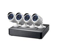 Level One Kit de vidéo-surveillance DSK-8001 8 canaux Vision nocturne infrarouge Extérieur