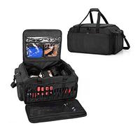 DSLEAF Sac de Rangement RC pour Voiture 1/8 ou 1/10, Étui de Transport de Protection avec Plusieurs Poches pour Batteries, Chargeur, Outils et Autres Accessoires (Conception Brevetée)