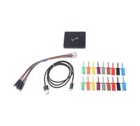 DSLogic Analyseur logique 100 MHz Taux d'échantillonnage 16 CH 16 Go de profondeur pour testeur numérique pour système embarqué Décodage de protocole I2C UART CAN pour SWD