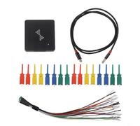 DSLogic U2Basic Analyseur logique 16 canaux 400 MS/s Taux d'échantillonnage USB 100 MHz Bande passante 16 Go Profondeur de mémoire pour l'analyse numérique du signal électronique Développement