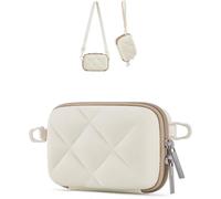 DSLR SLR Camera Bag Waterproof Protective Bag with 2 Carrying Options Lightweight for Canon PowerShot/GoPro/Kodak Pixpro Sucking Tablet,beige,Shoulder Bag