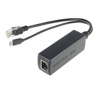 DSLRKIT Gigabit Ethernet Active PoE Splitter 5V Micro USB for Raspberry Pi B/B+/2/3 (Pack of 4)