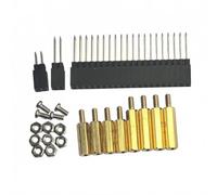 DSLRKIT GPIO Lot de 2 têtes empilables pour chapeau RPi HAT 12 mm