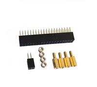 DSLRKIT Lot de 2 rallonges de hauteur pour Raspberry Pi 5 4B 3B+ 3B 8,5 mm GPIO et PoE