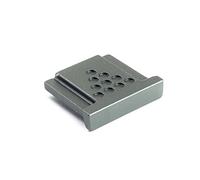 DSLRKIT Metal Hot Shoe Cover for Sony A6500 A6300 A6000 A7RM2 A77M2 NEX-6 Camera, Graphite Silver