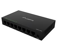 DSM1-1008 Ethernet Switch DC Prise, RJ45 Femelle x8 Noir 10Gbps LANBERG