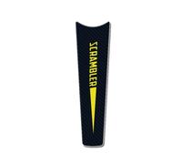 DSMBKS - Autocollant rétro 3D pour réservoir de carburant - Protection décorative pour D-ucati Scrambler 800 1100 Sport Pro, 7 carbone doré