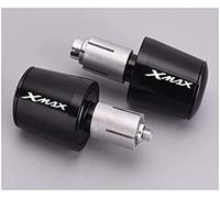 DSMBKS Embouts de guidon de moto anti-vibrations pour Y/amaha XMA-X XMAX 125 250 300 400 X-MAX400 XMAX300, Negro