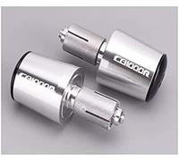 DSMBKS Embouts de guidon de moto en aluminium CNC pour H/ONDA CB1000R CB1000 R CB 1000 R 2008 2009-2021 Argenté 22 mm