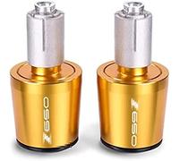 DSMBKS Embouts de guidon de moto pour K/awasaki Z650 Z 650 Z800 Z900 Z1000 Accessoires de guidon de moto, doré