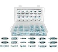 Dsnaduo Lot de 90 vis de purge de frein, valve de purgeur, vis de purge d'étrier, convient pour Ford, Dodge, Chrysler, Toyota, SAE et métrique