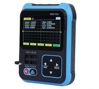DSO-TC3 Oscilloscope numérique 3 en 1 avec testeur de transistor et générateur de signal, 6 formes d'onde, batterie 1500 mAh, écran TFT de 6,1 cm, portable pour réparation sur le terrain électronique