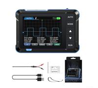 DSO153 Oscilloscope portatif à main avec générateur de fonctions 5 MS/s Écran LCD de 2,8" pour éducation, bricolage et réparation sur le terrain (A)
