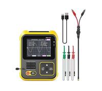 DSO2512G 120M Bande passante 500MSa/s 2 en 1 Oscilloscope double canal 10mV Analyse de spectre de sensibilité verticale minimale Identification rapide(No Adapter)