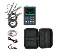 DSO2512G 120M Bande passante Portable Oscilloscope à double canal 2,8 pouces Affichage 10mV Analyse du spectre vertical minimum,Longue durée