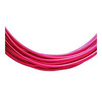 DSOUWEH 1 rouleau de fil d'aluminium couleur vive couleurs assorties fils pliables Installation pratique Service de longue durée pour l'artisanat bricolage, rose foncé