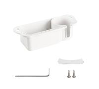 DSOUWEH Boîte de rangement de poubelle, Solution de stockage Durable et pour les besoins, solide et pas facile à tomber, porte-gobelet de bateau, stockage de bateau, blanc