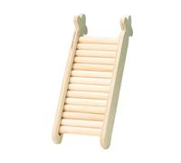 DSOUWEH Échelle décorative en Bois Massif pour, Beige, Petite échelle