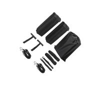 DSOUWEH Ensemble de Tapis de Toit Souples et réglables, universels, faciles | installer pour le transport de marchandises, sans outils. Comprend 2 coussinets en mousse avec sangles de fixation.