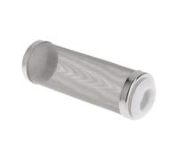 DSOUWEH Grille de Robuste pour Filtre d'aquarium, protégeant l'entrée d'eau des obstructions et favorisant Un Bon équilibre de l'eau, Argent, L